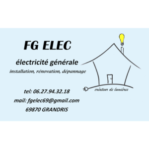 électricien FG ELEC à Grandris