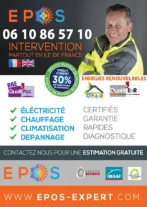 EPOS | Services de climatisation, de chauffage & d’électricité en Île-de-France à Bazemont