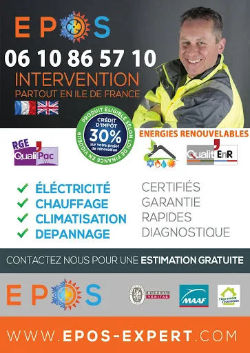 EPOS | Services de climatisation, de chauffage & d’électricité en Île-de-France à Bazemont