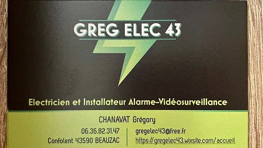 Gregelec43 – Électricien et Installateur Alarme-Vidéosurveillance dans la Loire (42) et la Haute-Loire (43) à Beauzac
