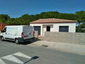 Électricité de la têt à Villeneuve-la-Rivière