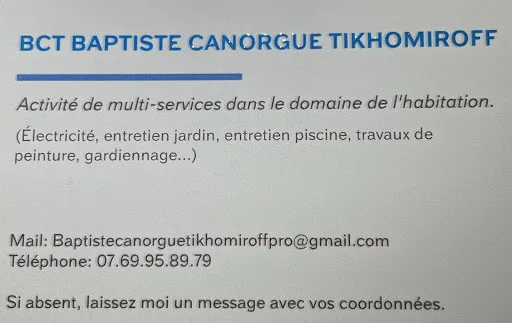 BCT Baptiste Canorgue Tikhomiroff