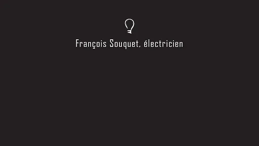 François Souquet, électricien