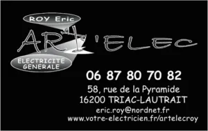 Art’Elec Roy Eric à Triac-Lautrait
