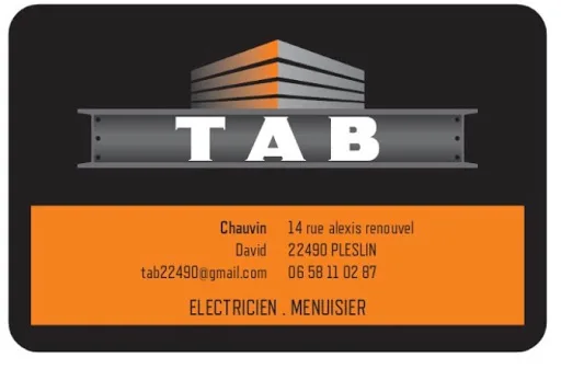 TAB ÉLECTRICITÉ MENUISERIE