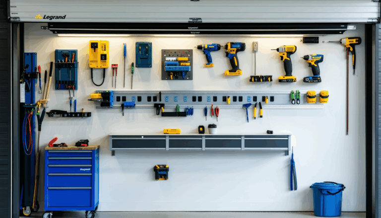 Comment câbler efficacement un garage : éclairage, prises standard et options spécifiques