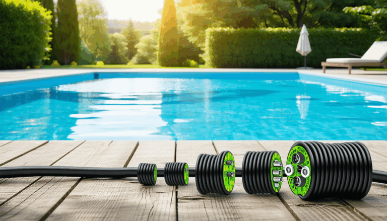 Comment choisir la section de câble idéale pour une rallonge enterrée vers la piscine ?