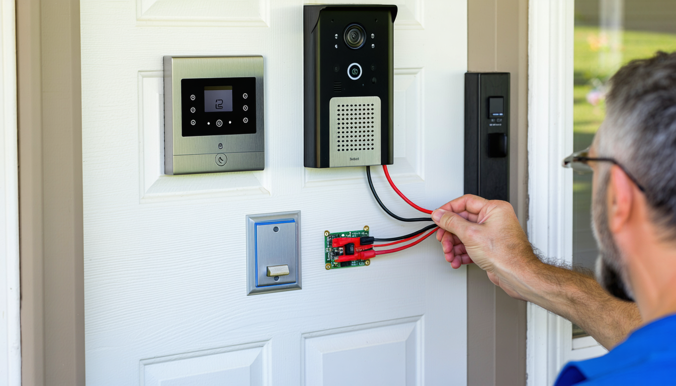 découvrez notre guide complet pour installer un interphone vidéo et apprenez à alimenter la gâche électrique sans risque de décharge. suivez nos conseils pratiques et bénéficiez d'une installation simple et sécurisée pour votre maison.
