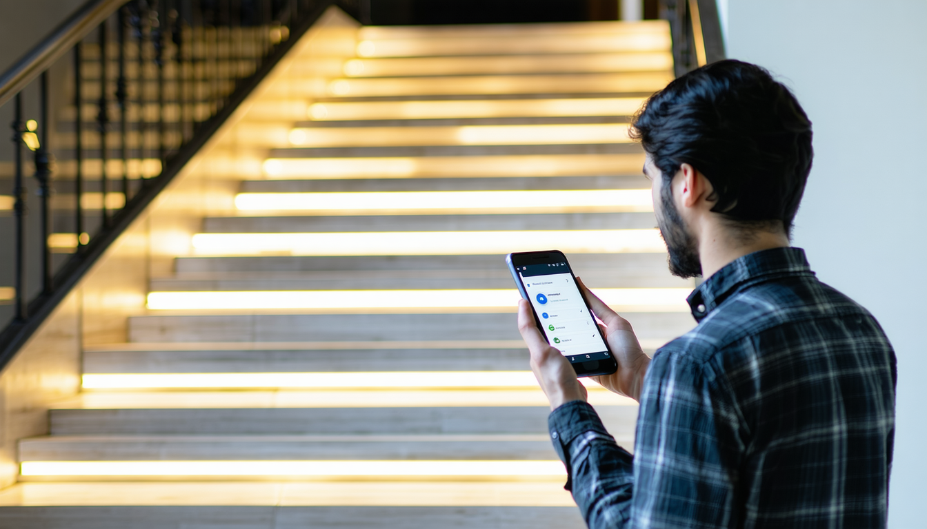 découvrez comment programmer efficacement un éclairage d'escalier à détection de mouvement sans fil pilote. suivez nos conseils pratiques et astuces pour une installation simple et rapide, garantissant sécurité et confort dans votre espace intérieur. apprenez à optimiser votre éclairage tout en bénéficiant d'une technologie moderne.