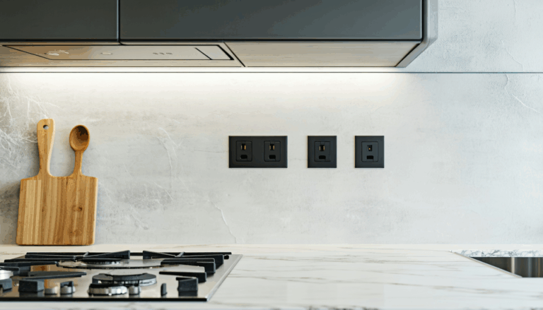 Créer un circuit de prises en cuisine conforme à la norme NF C 15-100 sans rainurer le mur
