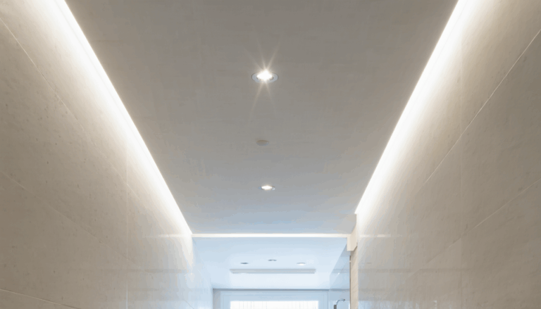 Installer des spots encastrés IP65 dans la salle de bains en toute sécurité