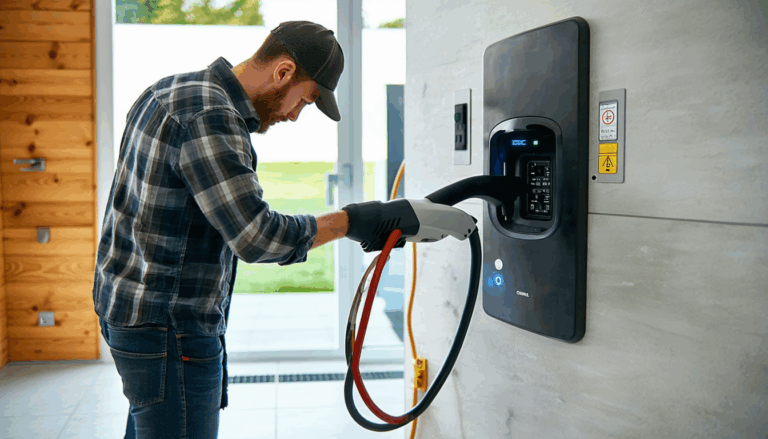 Installer une borne de recharge pour voiture électrique sur un circuit 40 A : Guide pratique